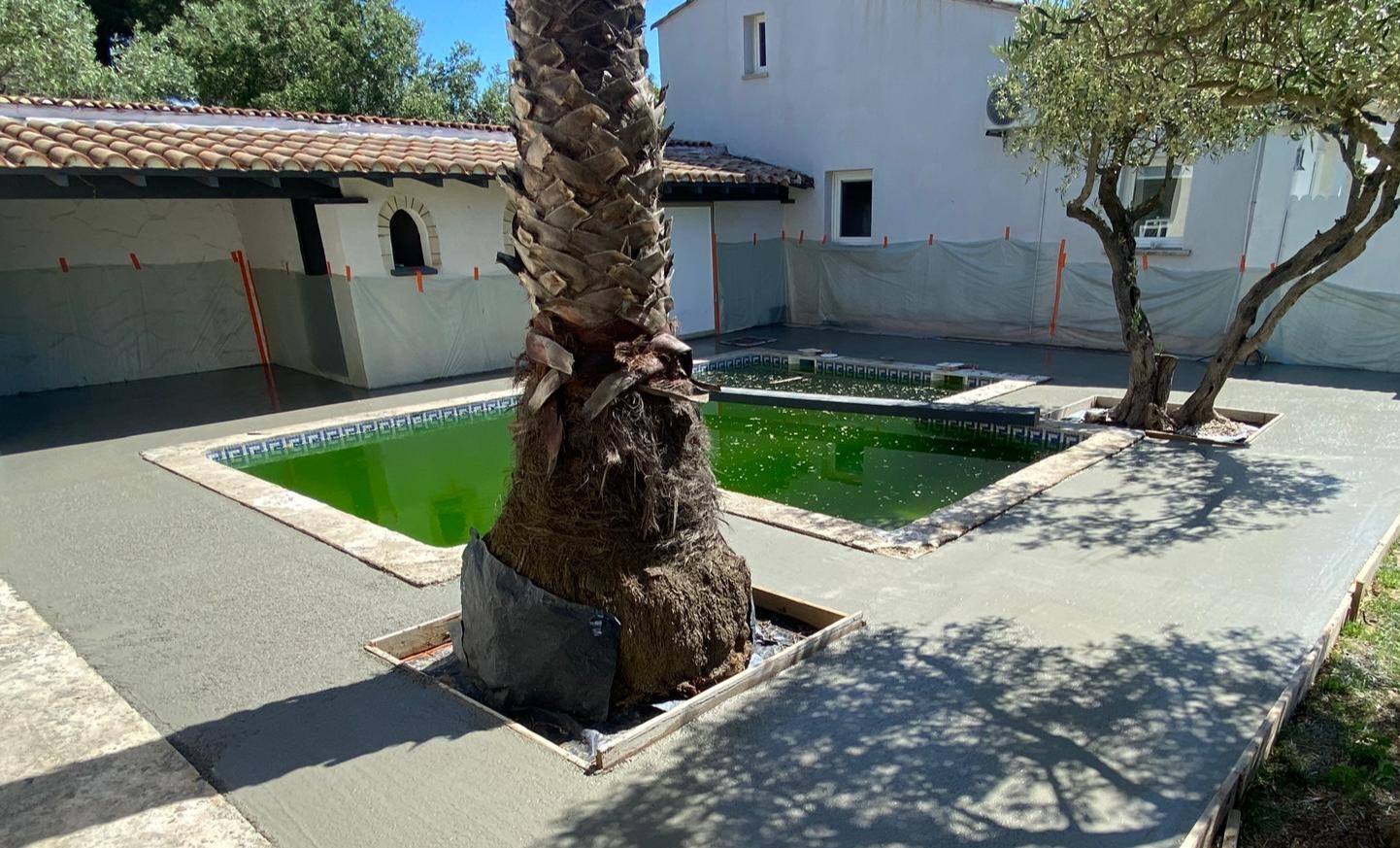 Dallage aménagement extérieur Aigues Mortes