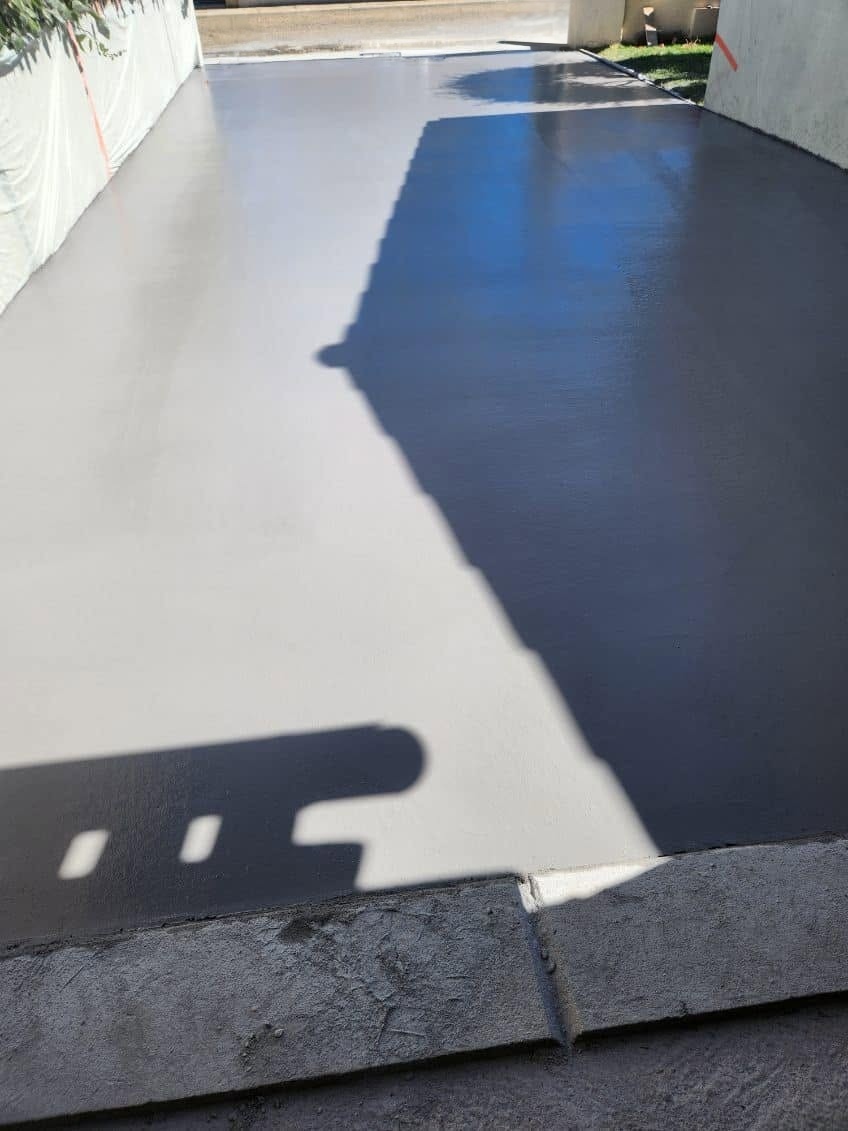 Réalisation d'un dallage en béton imprimé 3