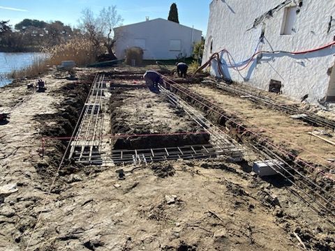 Agrandissement d'une maison en Camargue